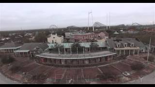 SIX FLAGS New Orleans 2016 Aerials [upl. by Annagroeg]