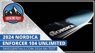 2024 Nordica Enforcer 104 Unlimited  SkiEssentialscom Ski Test [upl. by Weaks]