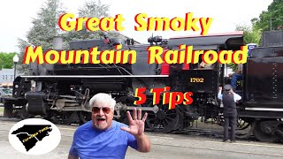 Great Smoky Mountain Railroad 5 Tips Before You Go [upl. by Auoh]