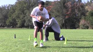 EST Handoff Footwork Drill [upl. by Landry367]