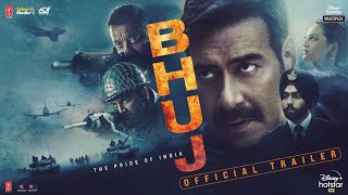 Bhuj The Pride Of India  Official Trailer Ajay D Sonakshi S Sanjay D Ammy V Nora F 13th Aug [upl. by Ssor]