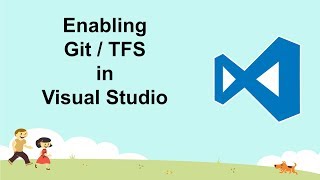 Enable git in Visual studio  Enable TFS in visual studio  visual studio tips and tricks [upl. by Yrdnal]