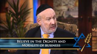 Rabbi Daniel Lapin Ten Commandments to Making Money August 28 2011 [upl. by Nnyleuqcaj]