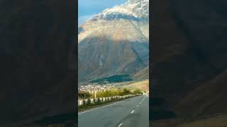 ყაზბეგი 🩵kazbegi 🇬🇪travel travelvideo mountains trip blogger [upl. by Isle]