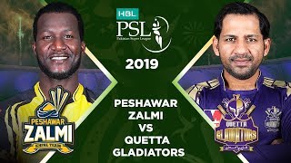 Match 34 Final Full Match Highlights Peshawar Zalmi Vs Quetta Gladiators  HBL PSL 4  HBL PSL 2019 [upl. by Lacie]