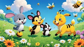 Ring a Ring o Roses  Nursery Rhymes  Kids Songs  Sing Along [upl. by Nyvrem920]