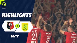 STADE RENNAIS FC  FC NANTES 3  1  Highlights  SRFC  FCN  20232024 [upl. by Kcaj85]