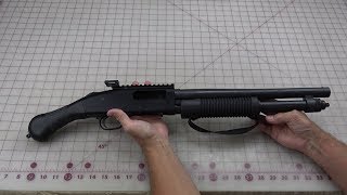 Pimping out a Mossberg 590 Shockwave [upl. by Minnnie346]