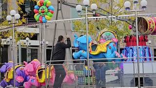 Opbouw Kermis  Aufbau Kirmes Kermis Nijmegen 2024 Woensdag dag 1 [upl. by Nodnrb]