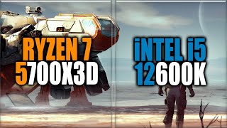 Ryzen 7 5700X3D vs 12600K Benchmarks  Tested in 15 Games and Applications [upl. by Hyacintha]