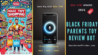 Black Friday Fun Kids’ Shopping Adventure amp Parents’ Toy Review Bot [upl. by Anyek]