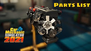 Car Mechanic Simulator 2021 I6 DOHC BU2 Turbo [upl. by Pyszka]