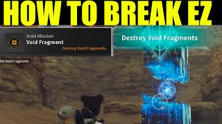 How to destroy VOID FRAGMENTS The First Descendent [upl. by Eirdua954]