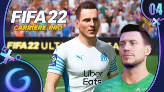 FIFA 22  CARRIÈRE PRO FR 4  Surprise contre lOM [upl. by Llennej741]