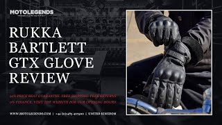 Rukka Bartlett GTX glove review [upl. by Elbas]