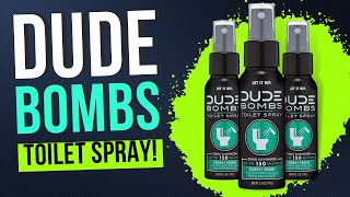 DUDE Bombs Toilet Spray [upl. by Leirad]