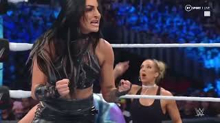 WWE Raquel Rodriguez vs Natalya vs Shayna Baszler vs Sonya Deville 3 31 23 [upl. by Yuri]