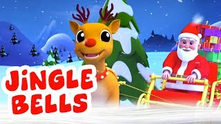 Cascabeles en Español 🎅🔔  Especial de Navidad  villancicos para niños  Jingle Bells in Spanish [upl. by Esirehs]