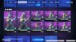 NEW BOUTIQUE FORTNITE DAUJOURDHUI 12 OCTOBRE 2023 BOUTIQUE DU JOUR [upl. by Grenville]