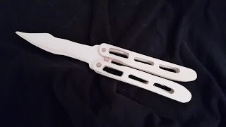 Make your own wooden balisongbutterfly knife  Free templates [upl. by Duggan497]