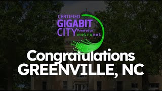 Gigabit City  Greenville NC [upl. by Amikay]