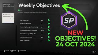 How to Complete NEW Weekly Manager amp Player Career Mode Objectives EA FC 25 Ultimate Team [upl. by Babs]