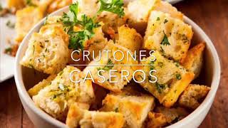 Crutones caseros [upl. by Osher]