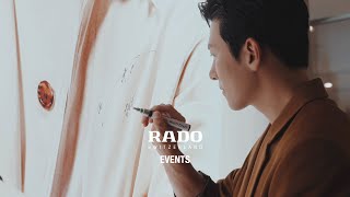 Brand Ambassador Ji Changwook introducing the Rado Captain Cook HighTech Ceramic x Taipei 101 [upl. by Neelrihs]