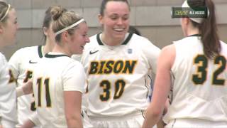 NDSU Womens Basketball Defeats Fort Wayne 9485 [upl. by Chappelka526]