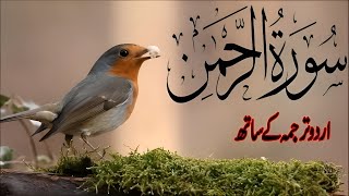 SURAH RAHMAN TARJUMA KE SATH QARI AL SHAIKH ABDUL BASIT ABDUL SAMAD  Ep 0023 [upl. by Arjan887]