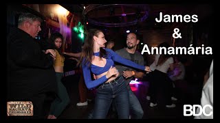 James amp Annamária Bachata Social at Wild Bachata Thursdays 20240926 [upl. by Rotce79]