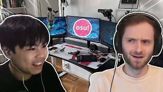 Roasting Top osu Players Setups with Mrekk [upl. by Pirri127]