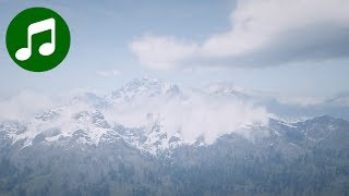 RED DEAD REDEMPTION 2 Ambient Music amp Ambience 🎵 Snowy Mountains RDR2 Soundtrack  OST [upl. by Ayotnahs167]