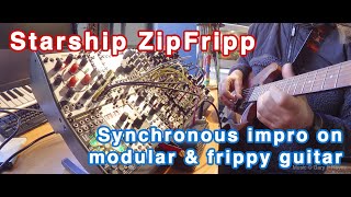 Electric loopy guitar amp Modular quotStarship Zipfrippquot feat New Godspeed LPG Abyss Amp [upl. by Griffin]