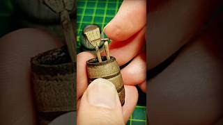 Miniature Barrels made from XPS foam diy miniature art [upl. by Geoffry]