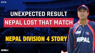 THE UNEXPECTED RESULT NEPALS DIVISION 4 STORY PART  1 NEPALI CRICKET  फर्केर हेर्दा Ep  2 [upl. by Ueih]