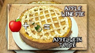 How to make a APPLE WINE CAKE easy and tasty APFELWEIN TORTE einfach und lecker [upl. by Sadnak539]