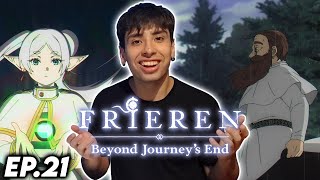 NOBODY STANDS A CHANCE AGAINST FRIEREN 🔥 Frieren Beyond Journeys End Episode 21 REACTION [upl. by Nyvrem]