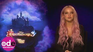 DESCENDANTS 3 Dove Cameron Emotionally Remembers Cameron Boyce [upl. by Lladnek663]