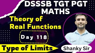 DSSSBRaj TGT PGT Math Day 118 Theory of real functions tgtmaths tgt pgt pgtmaths dsssbtgtmaths [upl. by Elay]