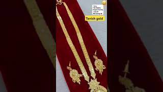 Gold plated jewellery gold tanishgold goldchain imitationjewellery jewellery [upl. by Eiramrefinnej]