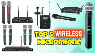 Best Wireless Microphone 2022  Wireless Microphone System [upl. by Enuj]