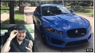 Jaguar XFRS review best sleeper super sedan [upl. by Sharona70]