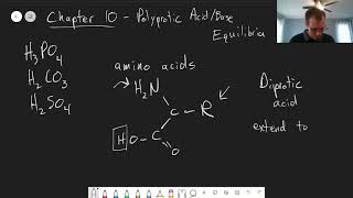 Chapter 10 Introduction to Polyprotic Species  CHM 214  091 [upl. by Ttereve]