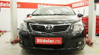 Toyota Avensis Hvordan bytte dieselfilter  2009 til 2016 mod T27 [upl. by Agarhs]