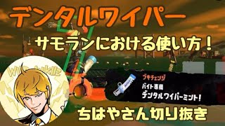 【ブキ解説】デンタルワイパーの使い方をわかりやすく解説するちはやさん [upl. by Bandler]