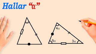 Hallar “x”  Congruencia y Semejanza de triangulos  ejercicios [upl. by Ermine676]