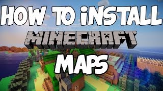 How to Install Maps for Minecraft 1112 [upl. by Necyrb]