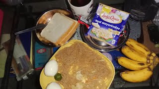 Mukbang Pancit Bihon  Boiled Egg and Coffee [upl. by Duntson200]