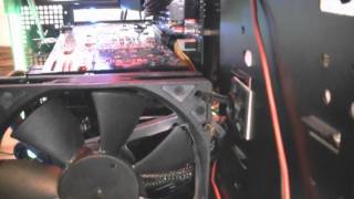 Antec 1200 Optional Fan Install [upl. by Haynor868]